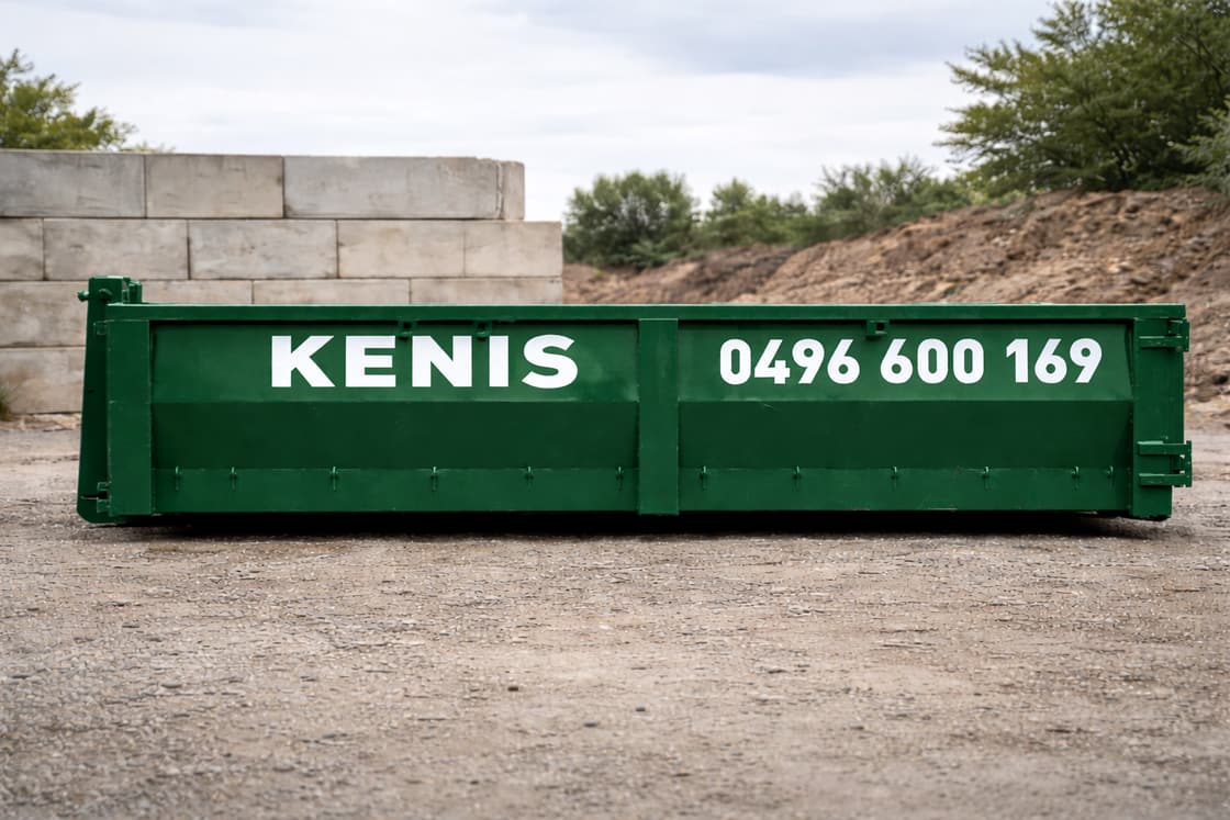 Afzetcontainer van 12 m³