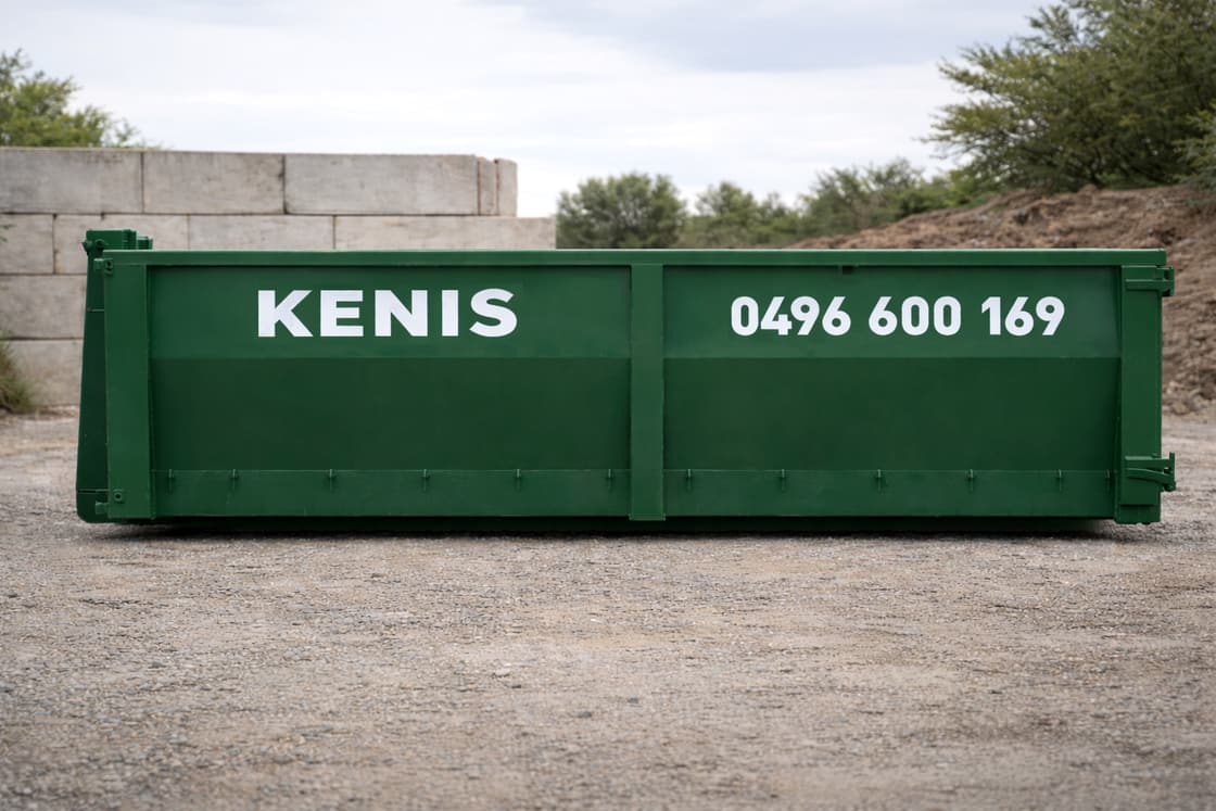 Afzetcontainer van 15 m³