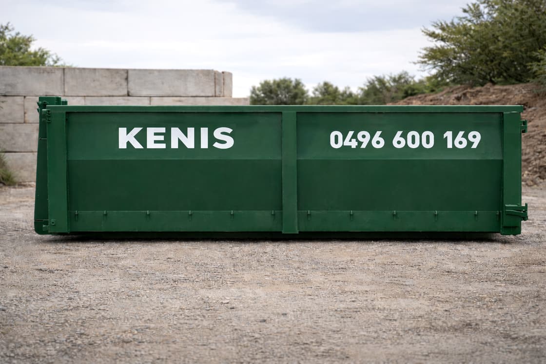 Afzetcontainer van 20 m³