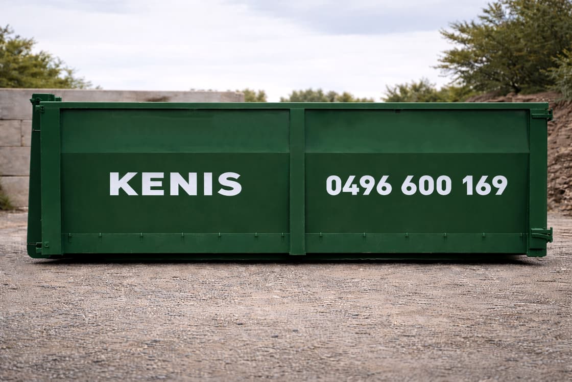 Afzetcontainer van 30 m³
