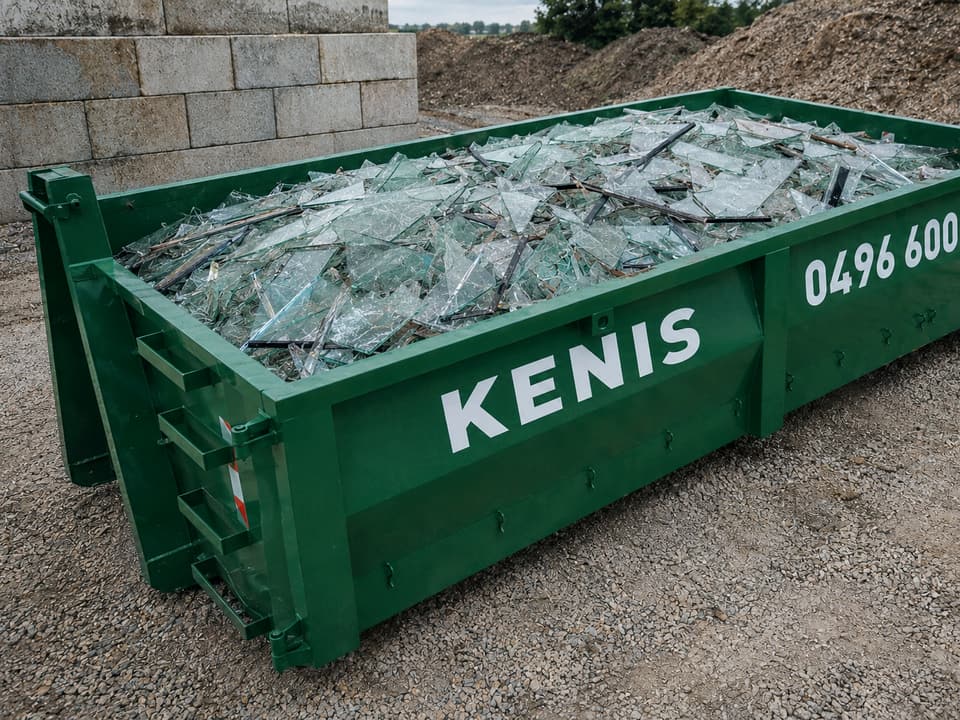 Container glas van Containerdienst Kenis